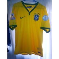 Jersey Nike De Brasil Copa América Chile 2015 Original M  segunda mano   México 