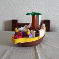 Usado, Juguete Barco Pirata Lego Megablocks Duplo. Usado segunda mano   México 