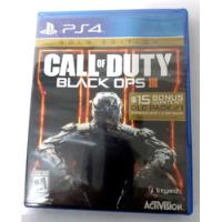 Call Of Duty: Black Ops Iii Gold Edition Ps4  Físico segunda mano   México 