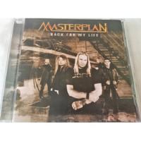 Cd Ep Masterplan - Back For My Life 1era Ed. Power Metal segunda mano   México 
