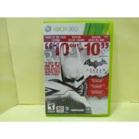 Batman Arkham City Edición Juego Del Año Para Xbox 360. segunda mano   México 
