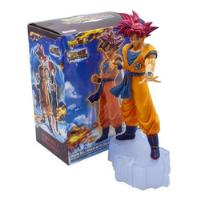 Figura Goku Super Saiyan Dios, Dragon Ball, Mide 17 Cm segunda mano   México 