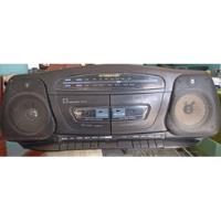 Radio Grabadora Supersonic Modelo Rc-8082 Dual Cassette segunda mano   México 
