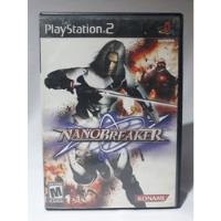 Nanobreaker Para Playstation 2 Ps2 Gran Juego Konami  segunda mano   México 