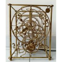 Antiguo Reloj De Mesa Esqueleto 60s Por Diseñador Bradt segunda mano   México 
