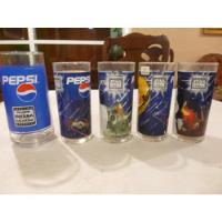 5 Vasos Star Wars Pepsi 1996 Origen Frances Costo Por Todo, usado segunda mano   México 