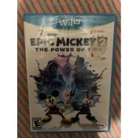 Epic Mickey 2 The Power Of Two Wii U segunda mano   México 