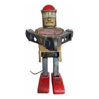 Robot De Hojalata Antiguo De Lámina Japonés Mr. Mercury segunda mano   México 
