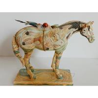Caballo Decorativo Escultura Trail Of Painted Ponies Fatlsh , usado segunda mano   México 