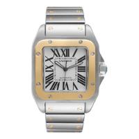 Eslabon Para Reloj Cartier Santos 100 Oro Acero 21mm segunda mano   México 