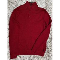 Suéter Sweater Chaps Rojo Cuello Alto Para Hombre Talla M segunda mano   México 