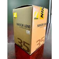 Lente Nikon Dx 35mm 1.8g, usado segunda mano   México 