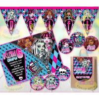 Kit Imprimible Monster High 100% Editable Candy Bar segunda mano   México 