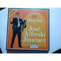 Disco Various - Homenaje A José Alfredo Jiménez Vinilo. segunda mano   México 