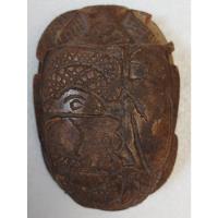 Souvenir Escarabajo Egipcio Tallado En Piedra Con Daños, usado segunda mano   México 