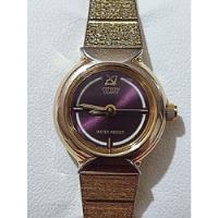 Reloj Mujer, Citizen Purpura, Ed. Arco Y Flecha (vintage). segunda mano   México 