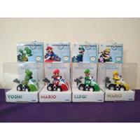 Mario Kart Wii Tomy Original Set 4 Carritos Fricción Figuras, usado segunda mano   México 