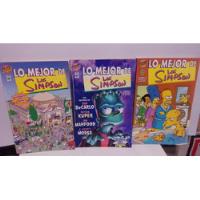 Comics Lo Mejor De Los Simpson Editorial Vid Tomo 1, 5 Y 19  segunda mano   México 