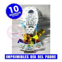 Kit Globo Aerostático Imprimible Día Del Padre Editable #1 segunda mano   México 
