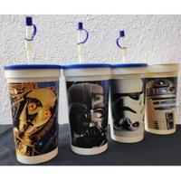 Usado, Vasos Tapa Pepsilindros Pepsi Star Wars Trilogía 1997 4 Pack segunda mano   México 
