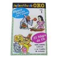 Blanca Nieves Infantiles De Oro Vol. 1 Tape Cassette 1989 segunda mano   México 