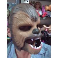 Máscara Chewbacca Con Sonidos Mide 24.5x17.5 Cms  segunda mano   México 
