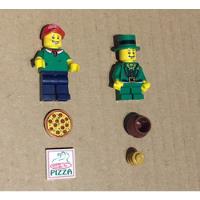 Lego 71007 Repartidor Pizza Y Duende Leprechaun Minifigura  segunda mano   México 