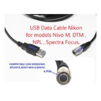 Cable De Transferencia De Datos Para Estación Total Nikon segunda mano   México 