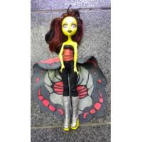 Monster High Muñeca Luna Mothews En Buu York 2014  segunda mano   México 