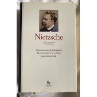 Nietzsche Vol. 1  Gredos  Grandes Pensadores segunda mano   México 