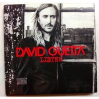 David Guetta Listen Álbum Cd Doble Digipack segunda mano   México 