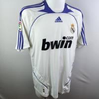 Usado, Jersey adidas Real Madrid 2007-2008. Original  segunda mano   México 