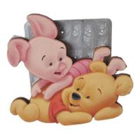 $ Porta Retrato Disney Winnie The Pooh Piglet Carton Vintage, usado segunda mano   México 