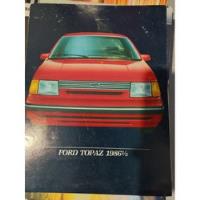 Catálogo De Agencia Ford Topaz 1986 1/2, usado segunda mano   México 