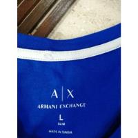 Armani Exchange Talla L Azul, Original  segunda mano   México 