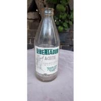 Botella Antigua Aceite Comestible Libertador  60s Retornable segunda mano   México 