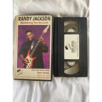 Randy Jackson  Mastering The Groove Bass  Vhs  Inside Edge segunda mano   México 