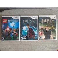 Lote 3 Juegos Harry Potter Nintendo Wii Completos. segunda mano   México 