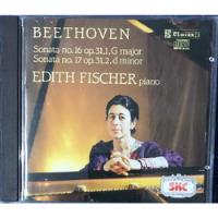 Edith Fisher Cd. Beethoven Piano Sonatas 16 Y 17. Imp. Korea segunda mano   México 