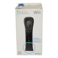Control Wii Remote Motion Plus Negro Nintendo Original Mote segunda mano   México 
