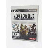 Metal Gear Solid Hd Collection Ps3 Playstation 3 Mgs Snake segunda mano   México 