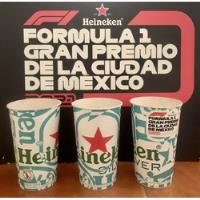 3pzas Vaso F1 Formula Uno Heineken 2023  segunda mano   México 