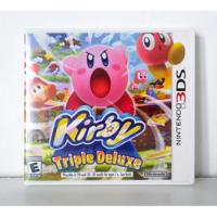 Juego Kirby Triple Deluxe Para Nintendo 3ds Original segunda mano   México 