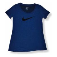 Usado, Playera Nike Dri-fit One Para Mujer Talla Chica Color Azul segunda mano   México 