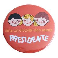 Usado, Botón O Prendedor De Chocolate Presidente De Los 70s segunda mano   México 