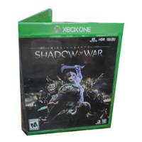 Middle Earth Shadow Of War - Xbox One segunda mano   México 