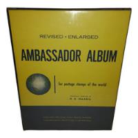 Album Ambassador Harris 1963 Timbres Postales Del Mundo segunda mano   México 
