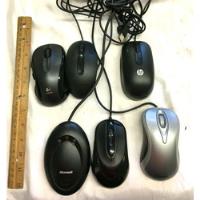 Computer Mouse Lot Of 5 + 1 Optical Receiver Microsoft,  Aac segunda mano   México 