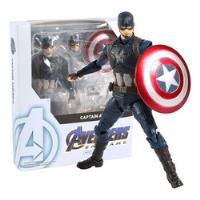 Captain Capitan America End Game Avengers Vengadores Figura , usado segunda mano   México 