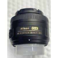 Lente Nikon 35mm F/1.8 G Dx segunda mano   México 
